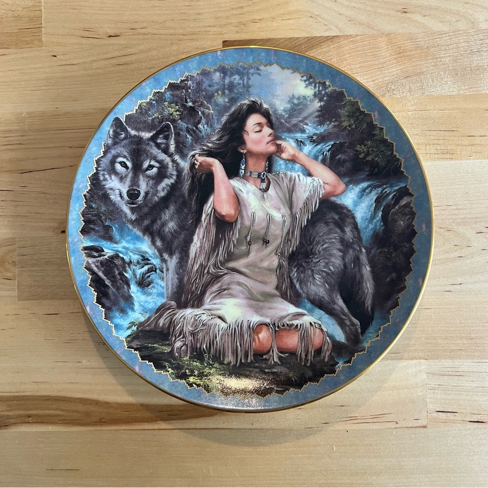Vintage The Bradford Exchange 1999 by Lee‎ Bogle " Loyal Guardian"